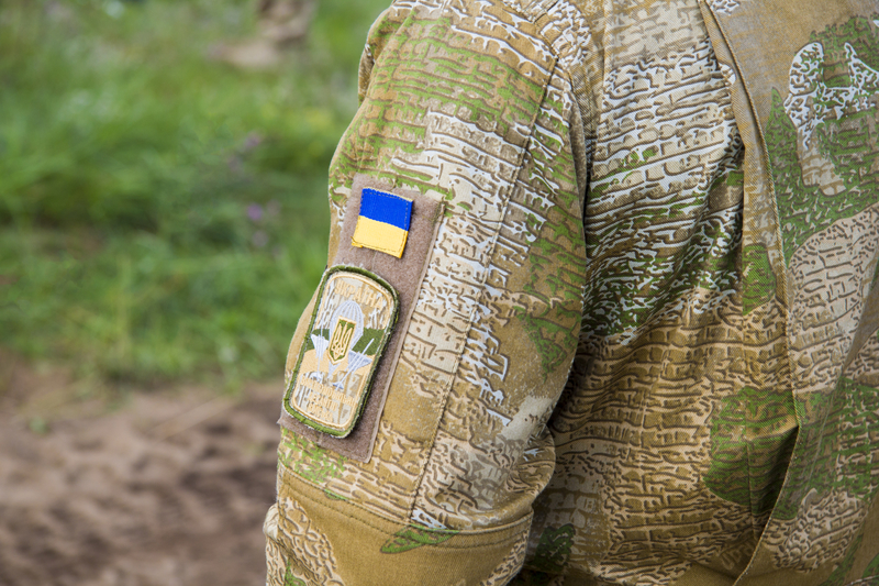 украинский солдат