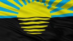 флаг Донецької області
