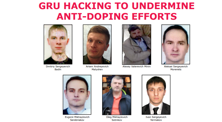 Євген Серебряков, Олексій Моренець, Іван Єрмаков, Артем Малишев, Олексій Мінін, Дмитро Бадін та Олег Сотников