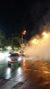 авто провалилося під землю