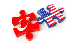 прапори сша і туреччини