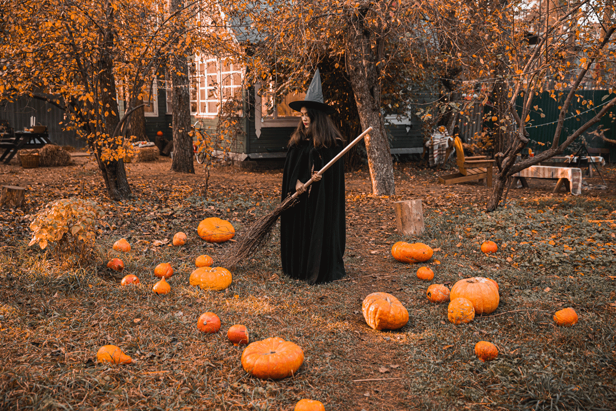 костюм відьми фото
