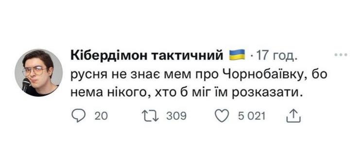 мем чорнобаївка