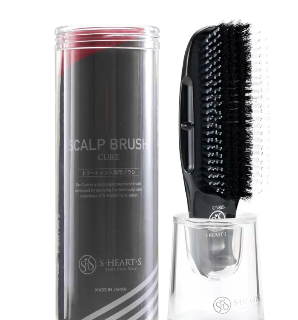 Щітка S-HEART-S Scalp Brush CURE Black